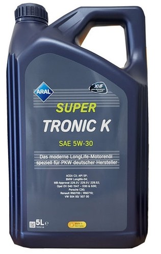 Olio motore aral super - motore, tronic