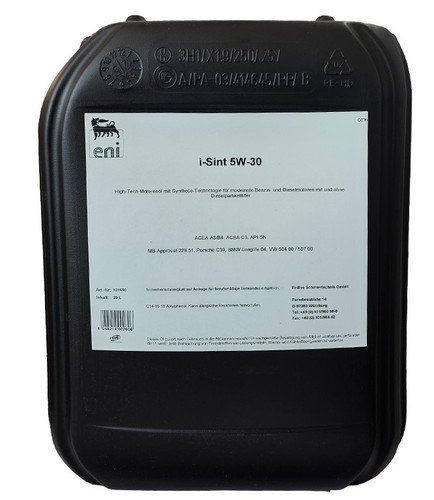 Olio motore eni sint - olio, 5w-30