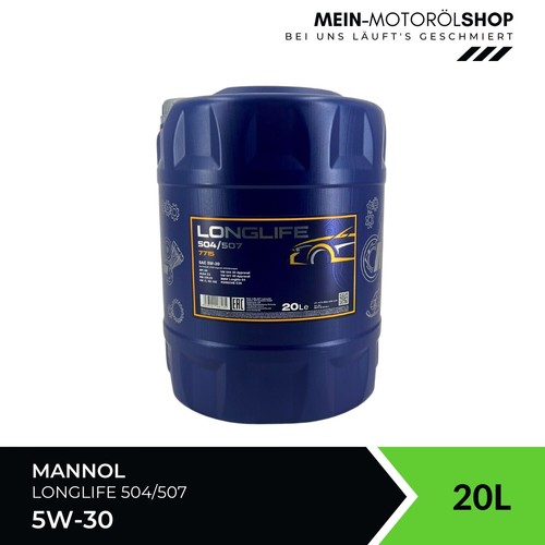Mannol longlife 504 507 30 - longlife, 504/507