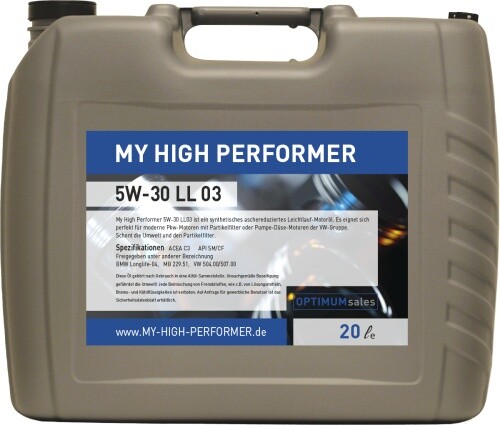 Olio motore longlife - motore, 5w-30