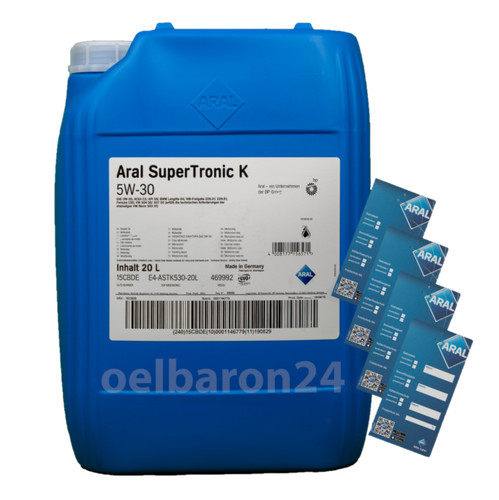 Aral super tronic sae 30 - super, 5w-30
