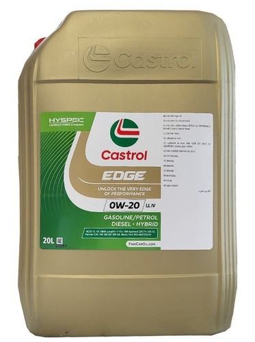 Olio motore castrol edge 20 - olio, 0w-20
