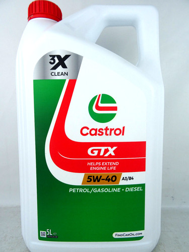 Castrol gtx 5w40 502 - vw, 00/