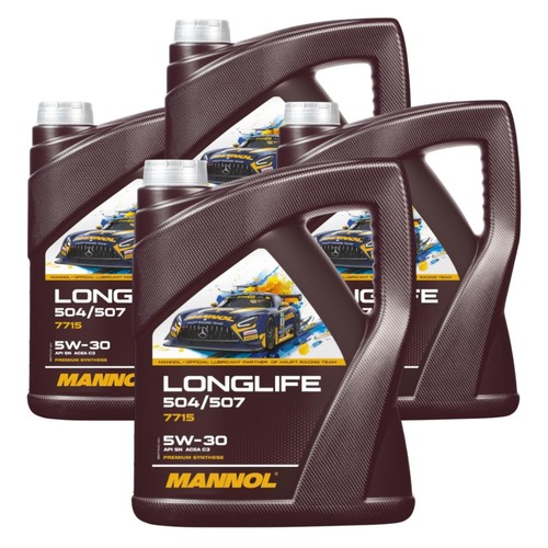 Olio motore 4x5 litri - , mannol